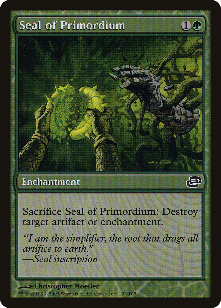 Seal of Primordium (PLC) #153 [EN/N] s/o