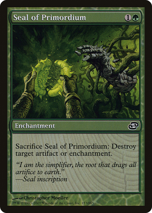 Seal of Primordium (PLC) #153 [EN/N] s/o