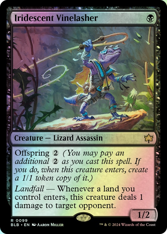 Iridescent Vinelasher (BLB) #99 [EN/F] s/o
