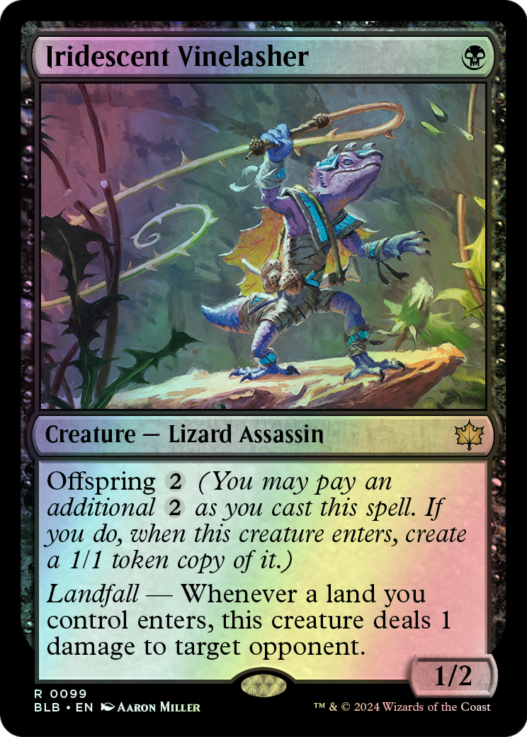 Iridescent Vinelasher (BLB) #99 [EN/F] s/o