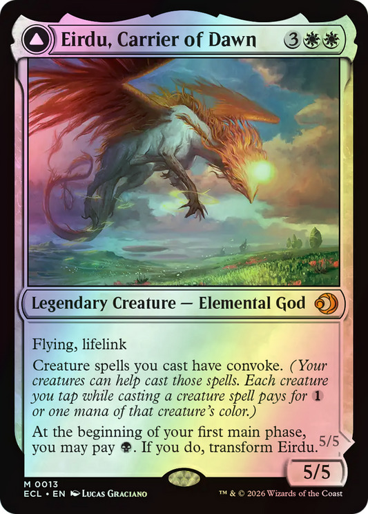Eirdu, Carrier of Dawn // Isilu, Carrier of Twilight (ECL) #13 [EN/F]