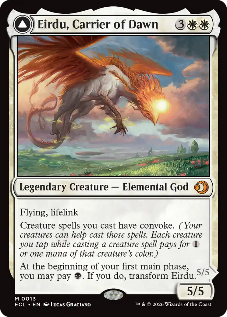 Eirdu, Carrier of Dawn // Isilu, Carrier of Twilight (ECL) #13 [EN/N]
