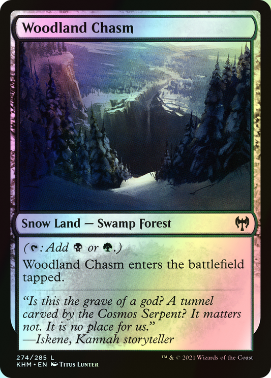Woodland Chasm (KHM) #274 [EN/F] s/o