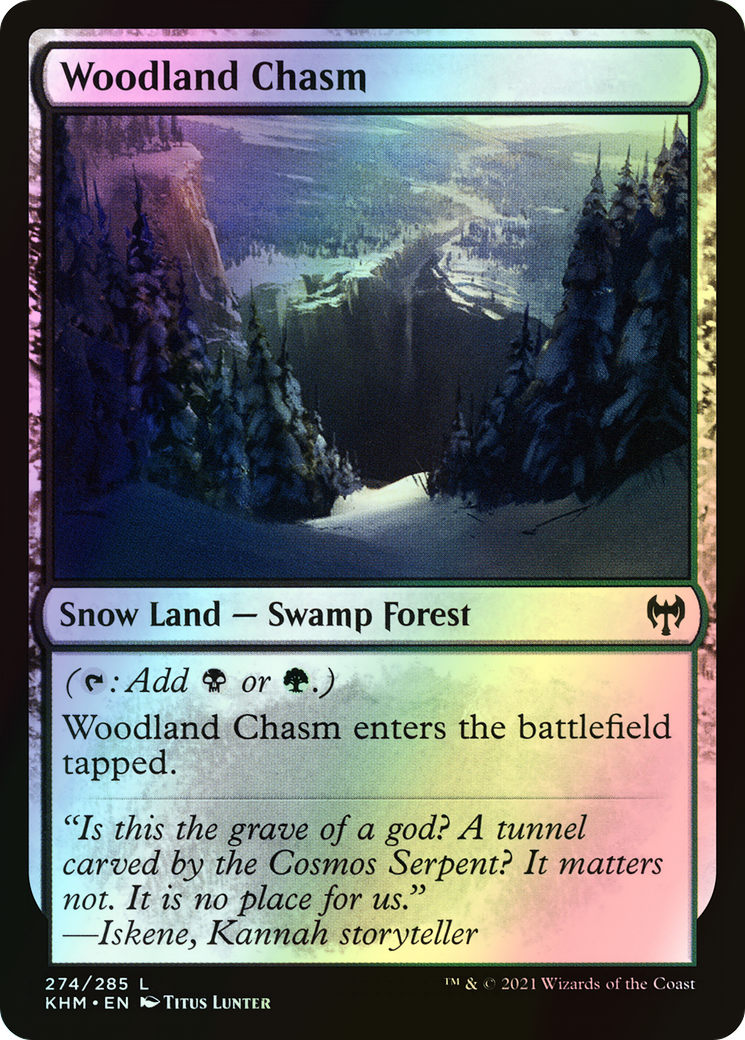 Woodland Chasm (KHM) #274 [EN/F] s/o