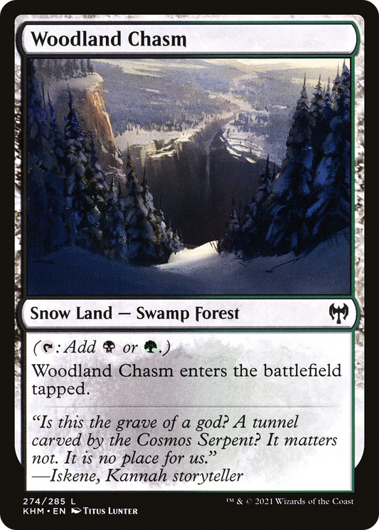 Woodland Chasm (KHM) #274 [EN/N]