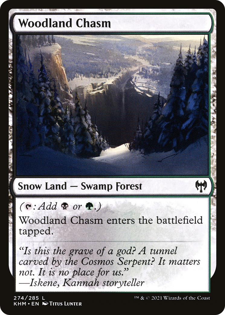 Woodland Chasm (KHM) #274 [EN/N] s/o