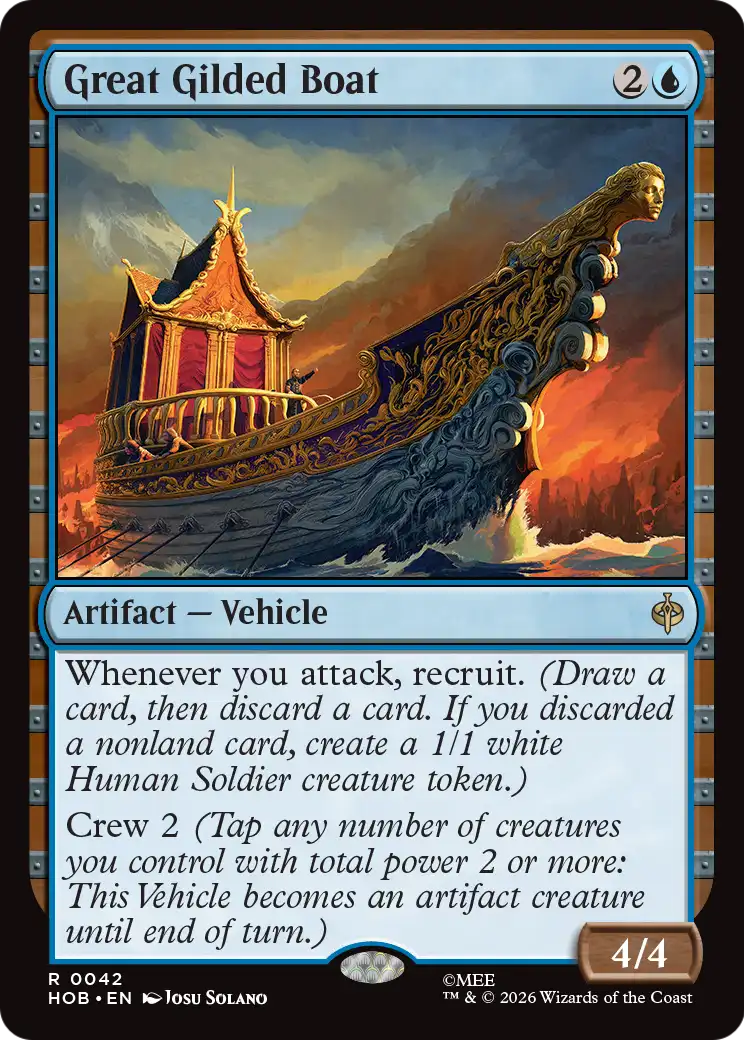 Great Gilded Boat (HOB) #42 [EN/N]