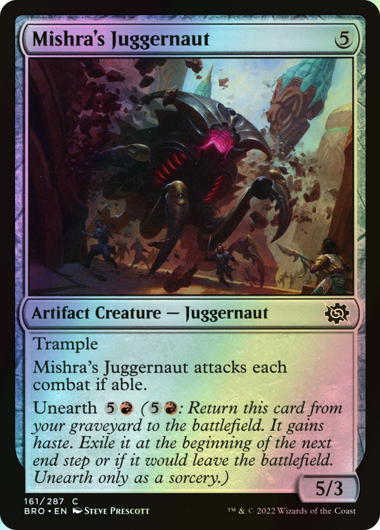 Mishra's Juggernaut (BRO) #161 [EN/F]