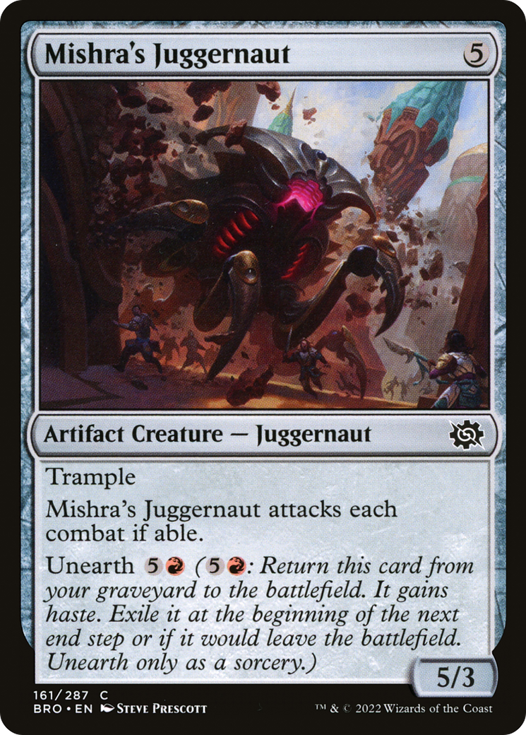 Mishra's Juggernaut (BRO) #161 [EN/N]