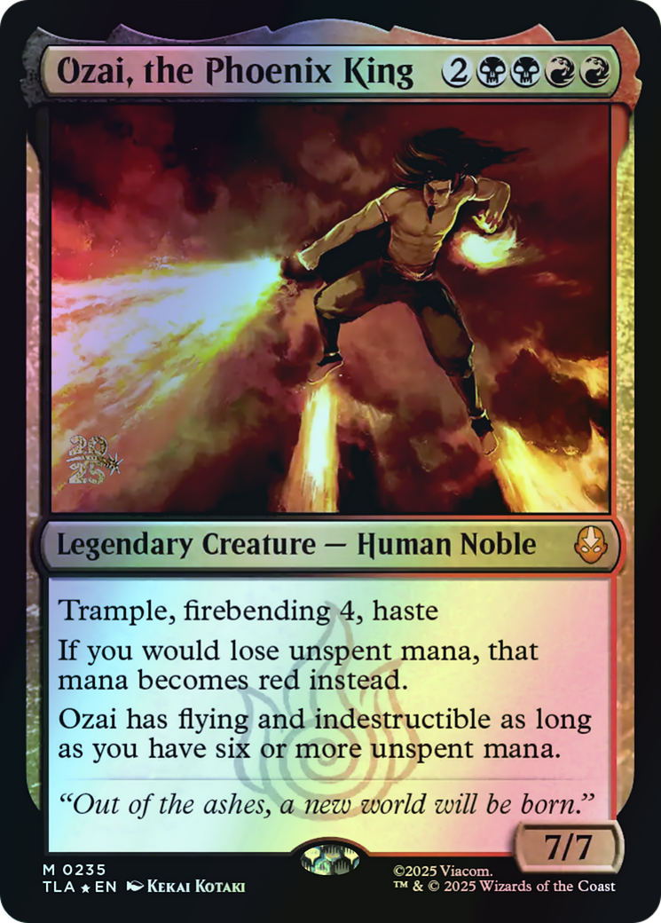 Ozai, the Phoenix King (PTLA) #235s [EN/F]