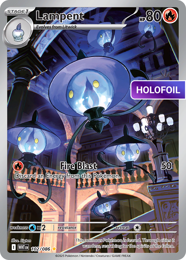 Lampent - 102/086 (WHT) #102 [EN/H]