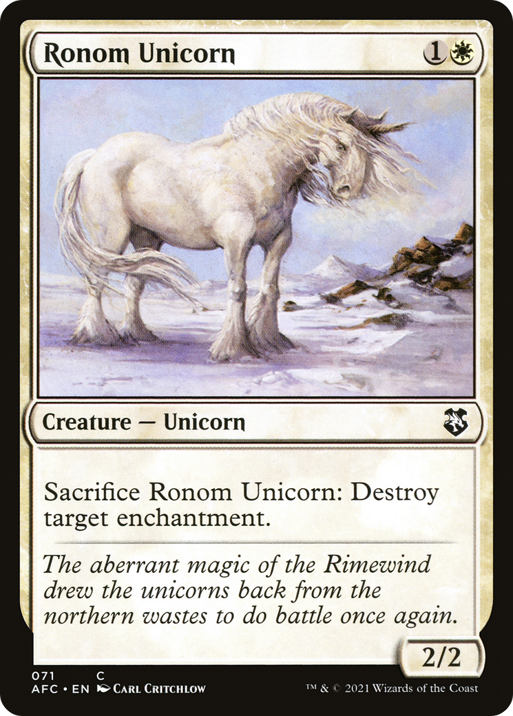Ronom Unicorn (AFC) #71 [EN/N]