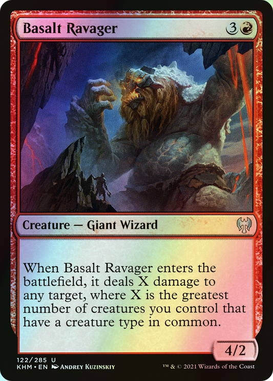 Basalt Ravager (KHM) #122 [EN/F]