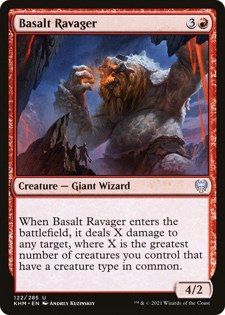 Basalt Ravager (KHM) #122 [EN/N] s/o