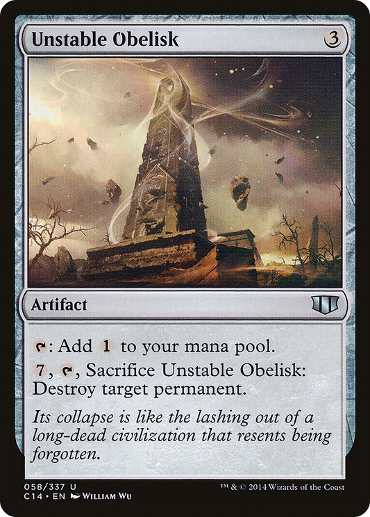 Unstable Obelisk (C14) #58 [EN/N]