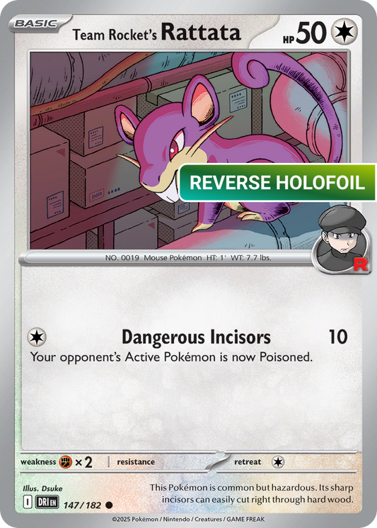 Team Rocket's Rattata (DRI) #147 [EN/R]