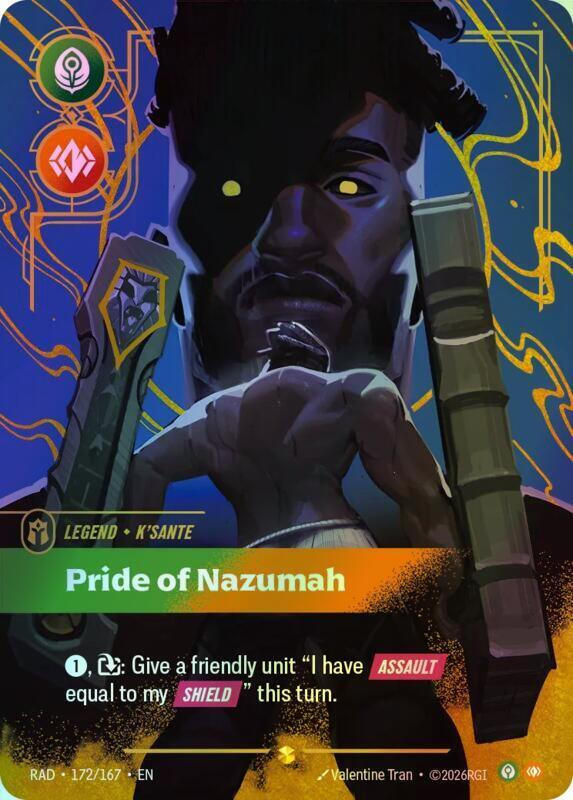 K'Sante, Pride of Nazumah (Overnumbered) (RAD) #172 [EN/F]