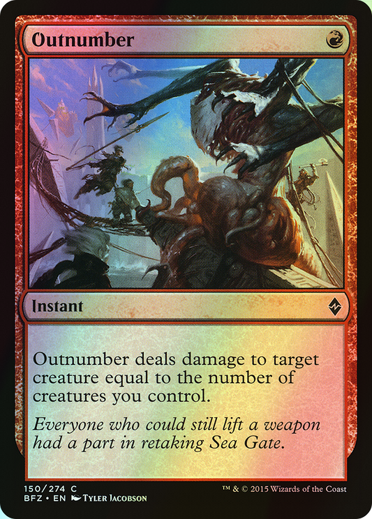 Outnumber (BFZ) #150 [EN/F] s/o