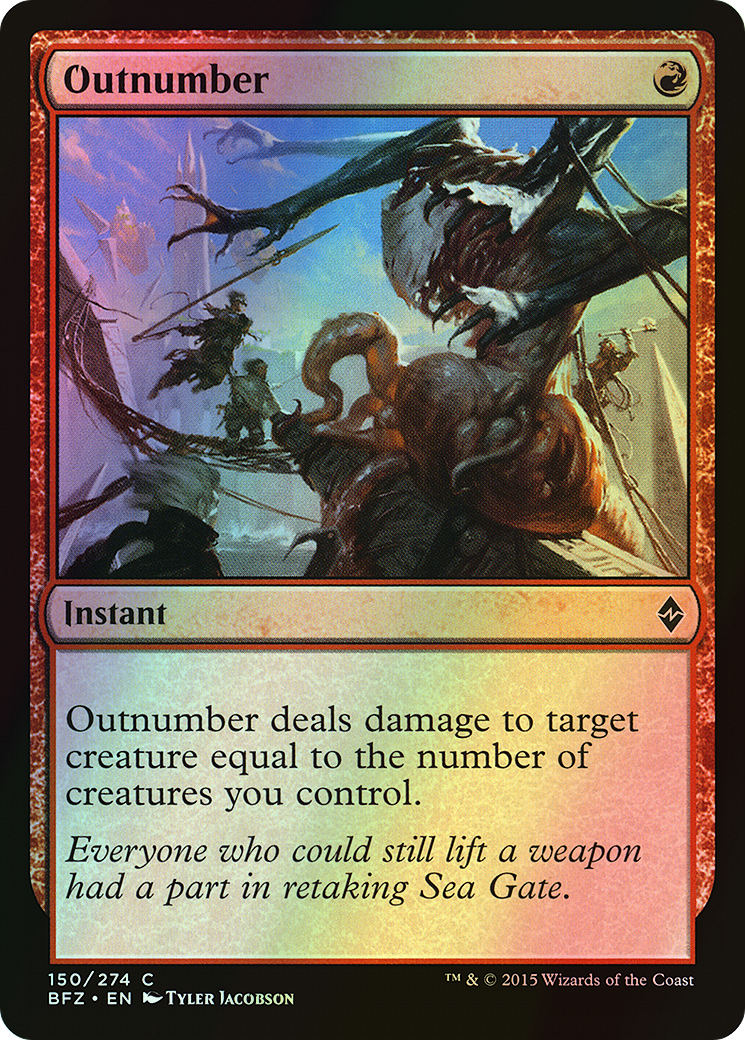Outnumber (BFZ) #150 [EN/F] s/o
