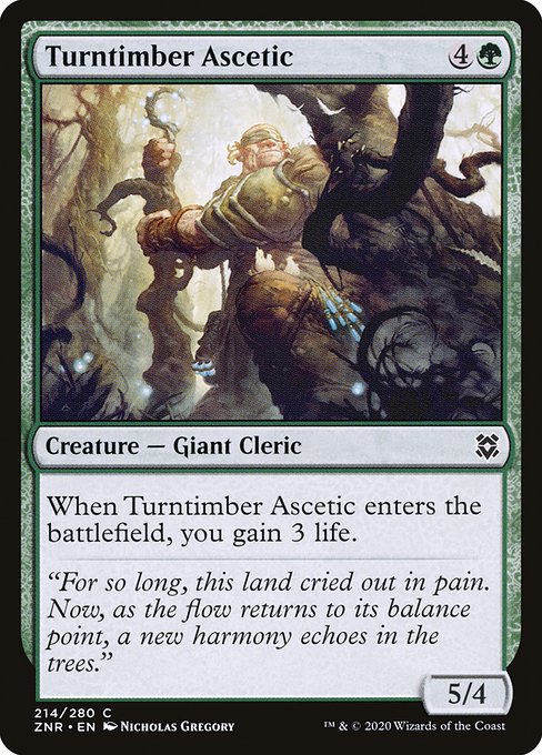 Turntimber Ascetic (ZNR) #214 [EN/N]