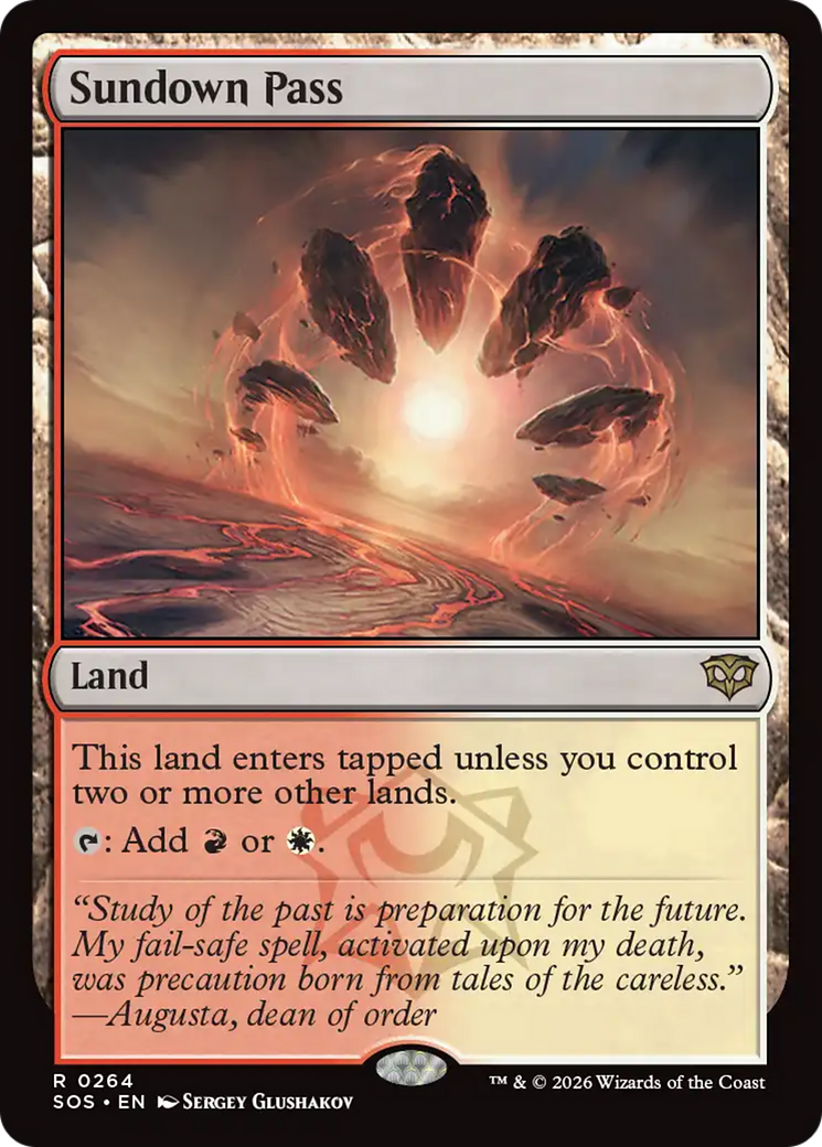 Sundown Pass (SOS) #264 [EN/N]