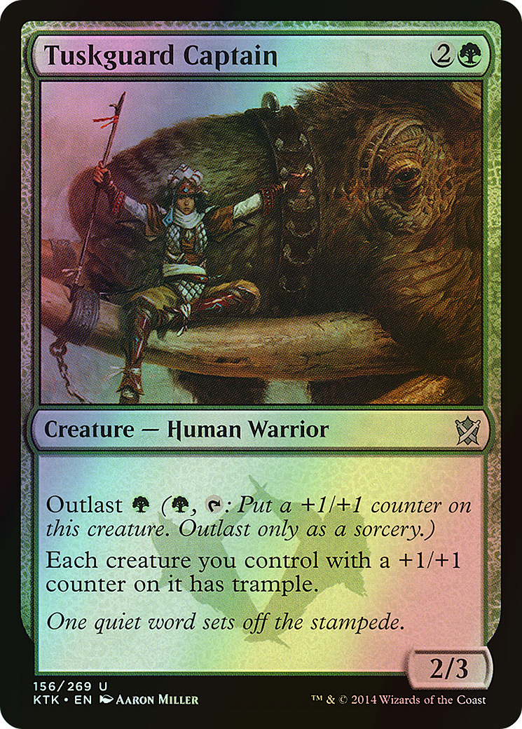 Tuskguard Captain (KTK) #156 [EN/F]