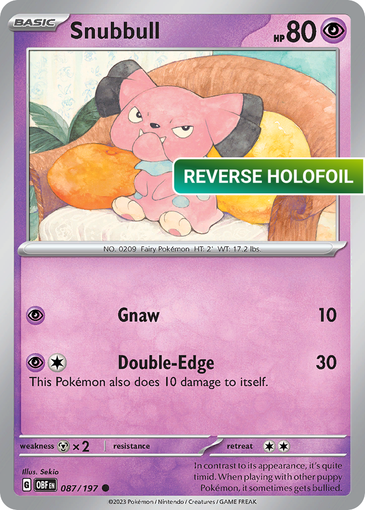 Snubbull (OBF) #087 [EN/R]