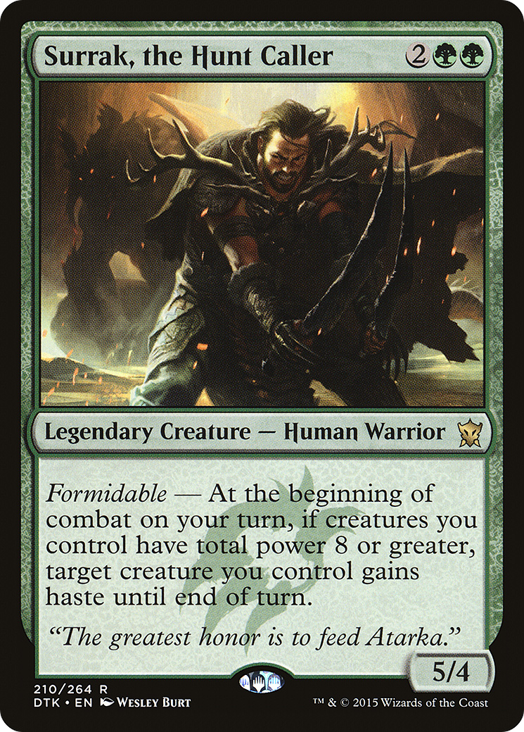 Surrak, the Hunt Caller (DTK) #210 [EN/N] s/o