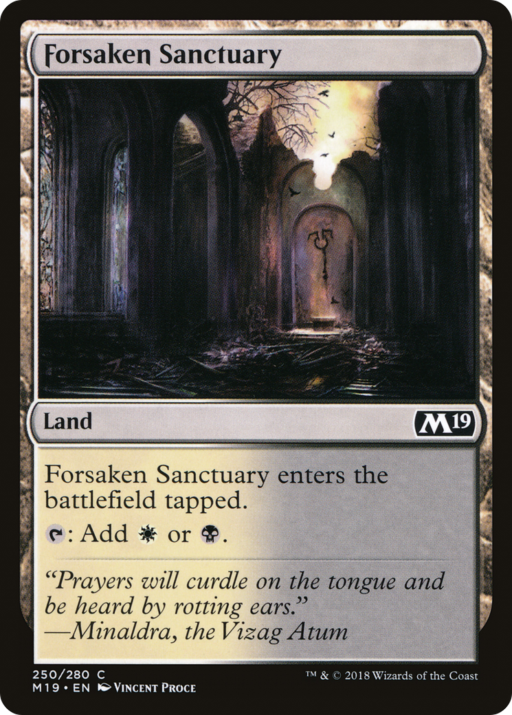 Forsaken Sanctuary (M19) #250 [EN/N] s/o