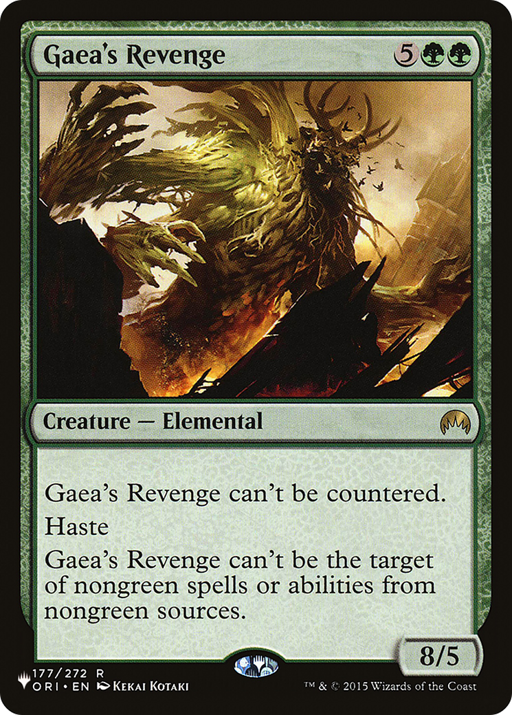 Gaea's Revenge (PLST) #ORI-177 [EN/N]