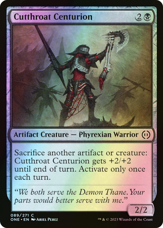 Cutthroat Centurion (ONE) #89 [EN/F]