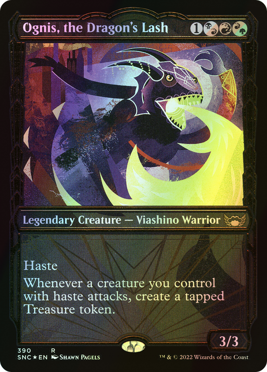Ognis, the Dragon's Lash (SNC) #390 [EN/F] s/o