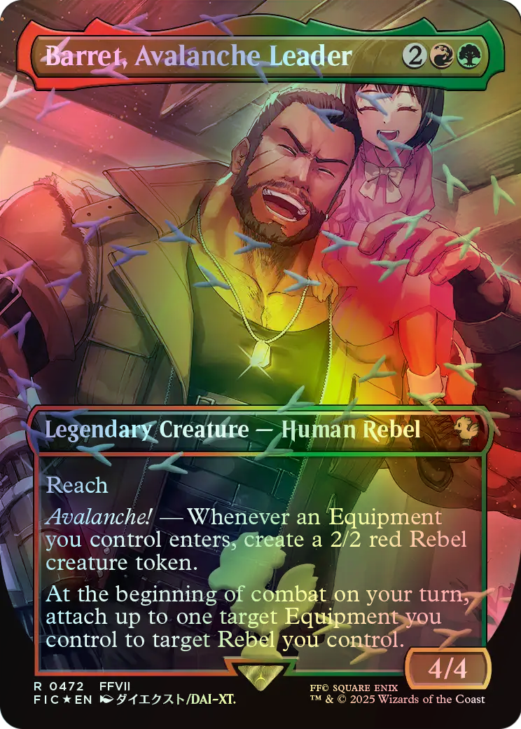 Barret, Avalanche Leader - Chocobotrack Foil (FIC) #472 [EN/F] s/o