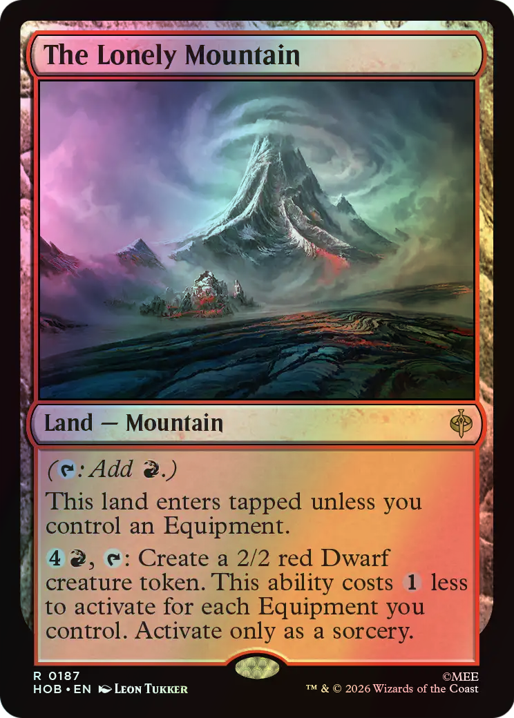 The Lonely Mountain (HOB) #187 [EN/F]
