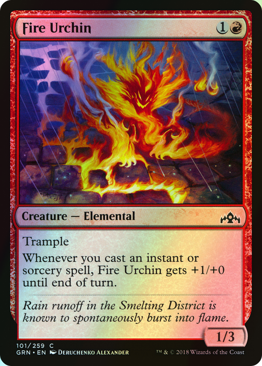 Fire Urchin (GRN) #101 [EN/F]