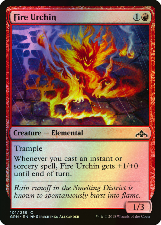 Fire Urchin (GRN) #101 [EN/F]