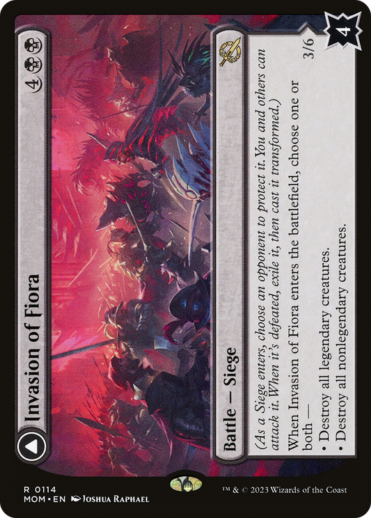 Invasion of Fiora // Marchesa, Resolute Monarch (MOM) #114 [EN/N]