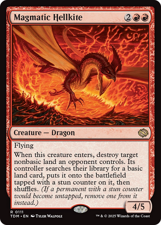 Magmatic Hellkite (TDM) #111 [EN/N] s/o