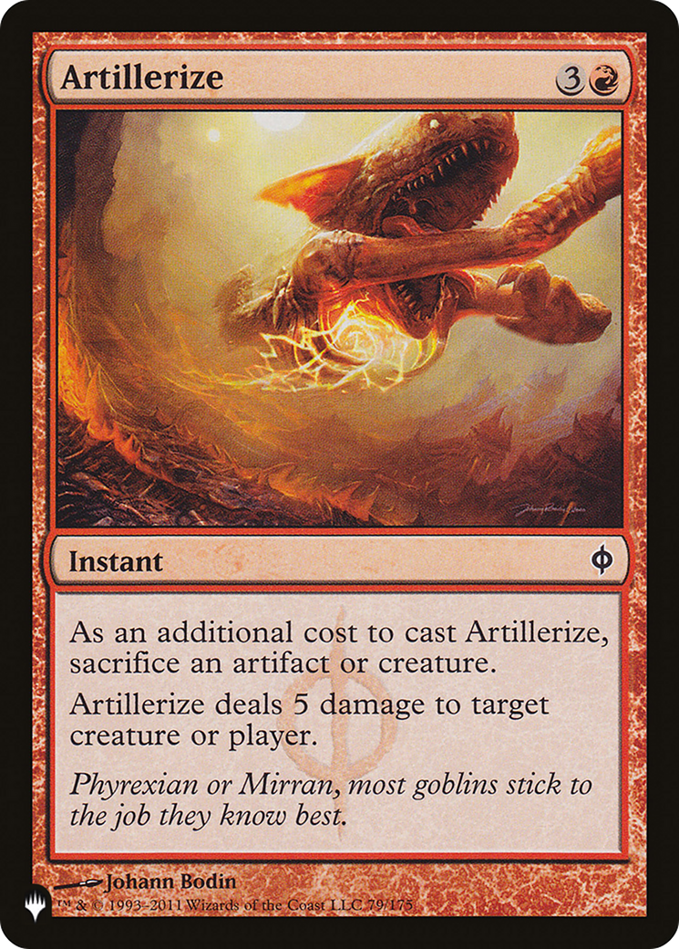 Artillerize (PLST) #NPH-79 [EN/N]