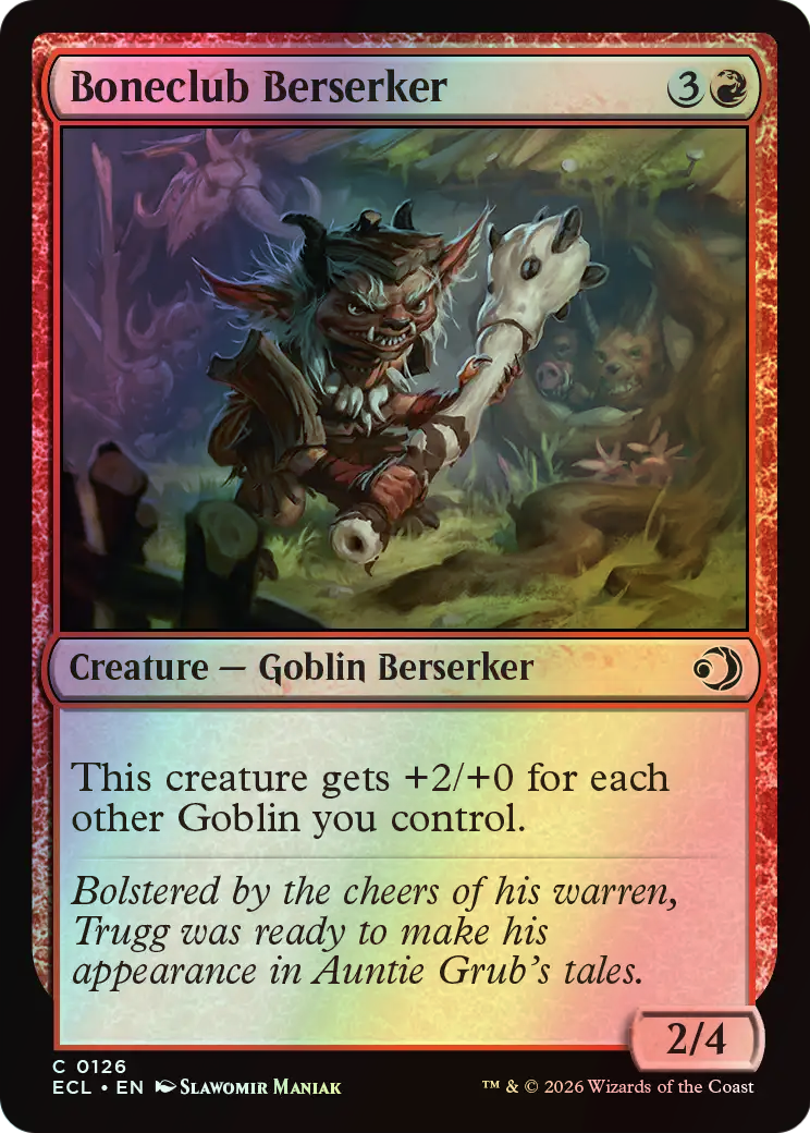 Boneclub Berserker (ECL) #126 [EN/F]