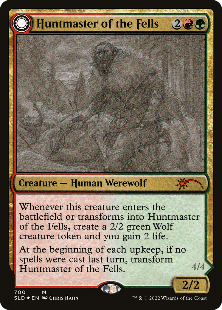 Huntmaster of the Fells // Ravager of the Fells (SLD) #700 [EN/N]