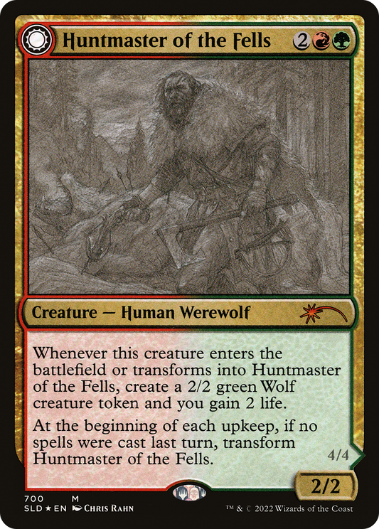 Huntmaster of the Fells // Ravager of the Fells (SLD) #700 [EN/N]