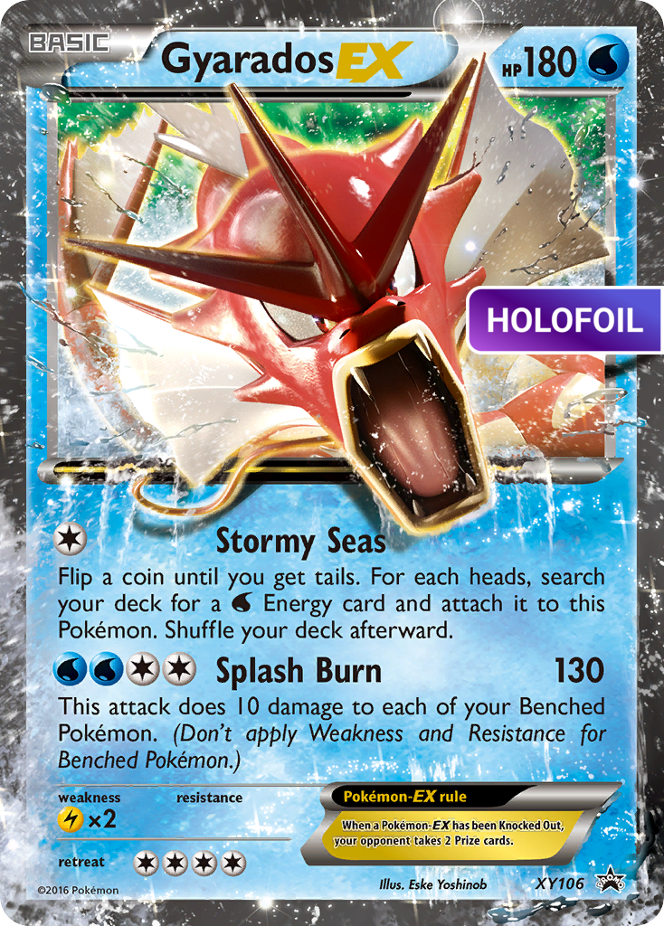 Gyarados-EX (PR-XY) #XY106 [EN/H]