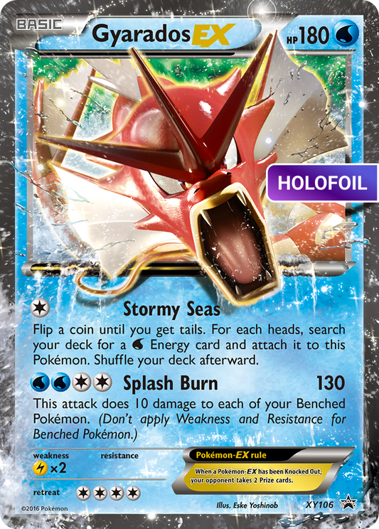 Gyarados-EX (PR-XY) #XY106 [EN/H]
