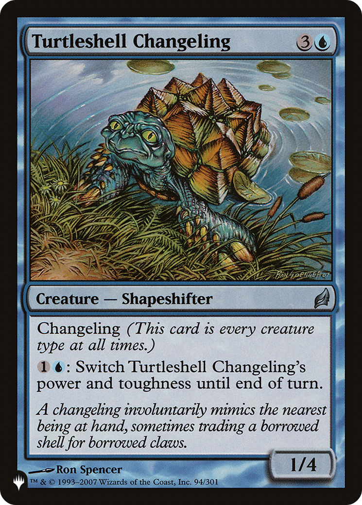 Turtleshell Changeling (PLST) #LRW-94 [EN/N]