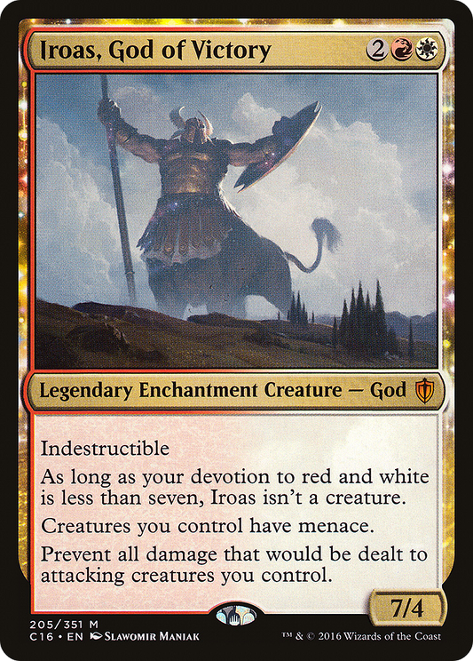 Iroas, God of Victory (C16) #205 [EN/N] s/o