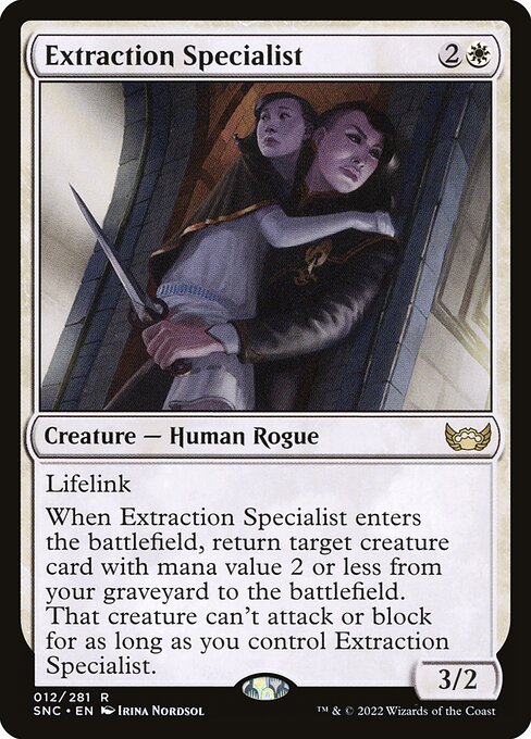 Extraction Specialist (SNC) #12 [EN/N] s/o