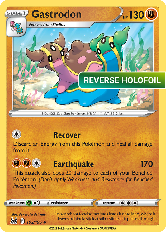 Gastrodon (LOR) #102 [EN/R] s/o