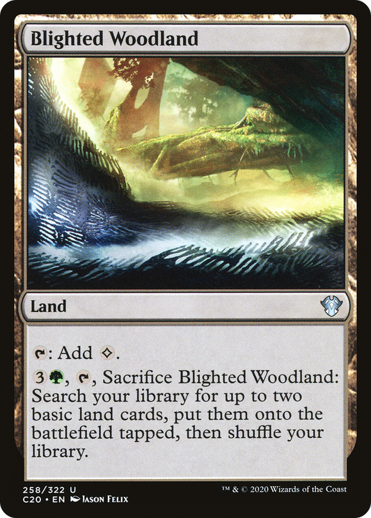 Blighted Woodland (C20) #258 [EN/N]