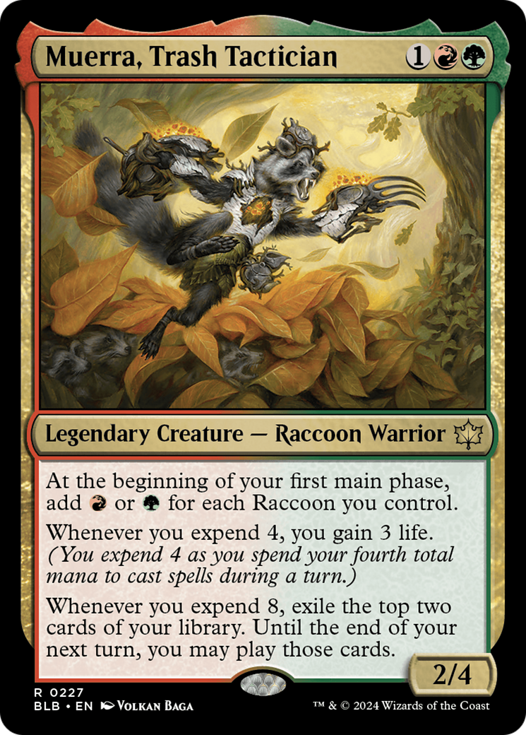Muerra, Trash Tactician (BLB) #227 [EN/N] s/o